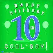 Image result for 10 Year Old Birthday SVG