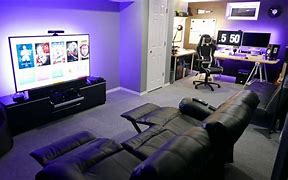 Image result for Cheap Gamer Man Cave