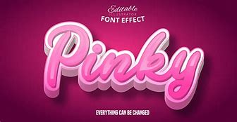 Image result for The Word Pinky in Pink