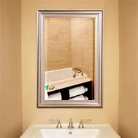 Image result for Large Framed Bathroom Mirrors