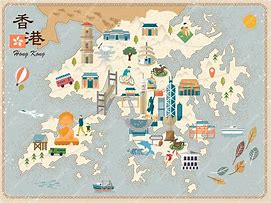 Image result for Hong Kong Map Icon