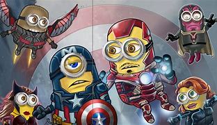 Image result for Minions as Avengers