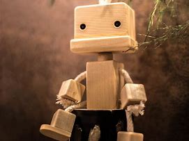 Image result for Wooden Robot Toy