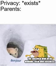 Image result for Privacy Exist Parents Meme