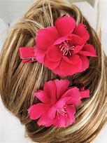 Image result for flowers hair clip