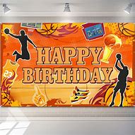 Image result for Happy Birthday Basketball Background