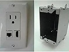 Image result for Outlet Cable Box Cobo