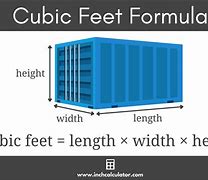 Image result for How Much Is 5 Cubic Feet