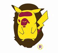 Image result for Pikachu BAPE