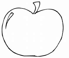 Image result for Apple Template Black and White