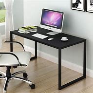 Image result for Black Home Office Desk