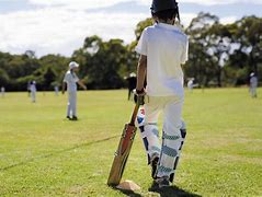 Image result for Kid Getting Cricket Gear