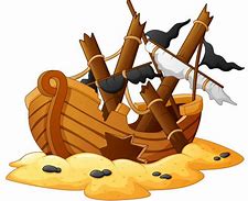 Image result for Pirate Ship Wreck Clip Art