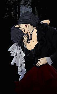 Image result for Vampire Kissing Anime Couple