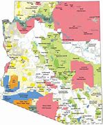 Image result for Arizona State Land Map