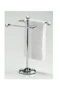 Image result for Chrome Free Standing Hand Towel Holder