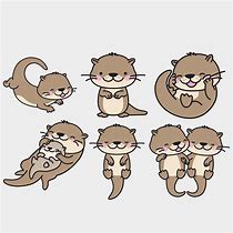 Image result for Cute Otter Stickers