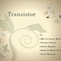 Image result for What Does Transistor Do