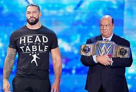 Image result for WWE Roman Reigns and Paul Heyman
