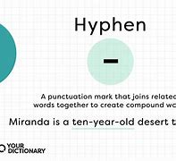 Image result for What Is a Hyphen Symbol Look Like