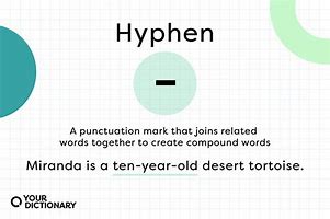 Image result for Double Hyphen