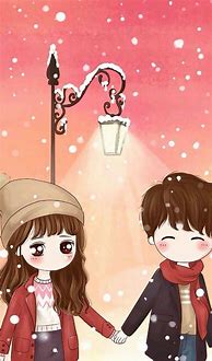 Image result for Korean Cute Anime Couple Wallpaper