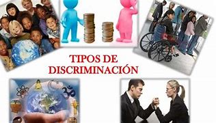 Image result for Cuales Son Los Tipos De Discriminacion
