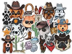 Image result for Western Meme Stickers