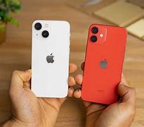 Image result for iPhone 13 Mini in Hand Real Size Photos