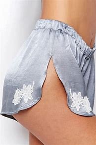 Image result for silk lounge shorts