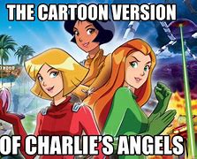 Image result for Charlie's Angels Cartoon