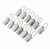 Image result for Curtain Clips Silver
