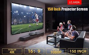 Image result for 150 Inch Dark Anti Light Projection Screen