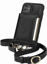 Image result for iPhone 11 Crossbody Wallet Case