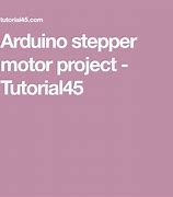 Image result for Arduino Stepper Motor Diagram