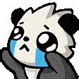 Image result for Sad Panda Emoji