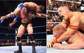 Image result for Brock Lesnar vs John Cena Backstage Break