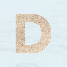 Image result for Glitter Letter D