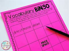 Image result for Vocabulary Building Cards