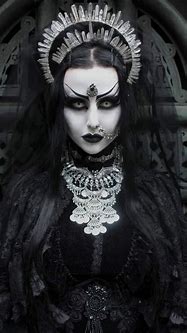 Image result for Gothic Art Woman in Black