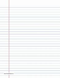 Image result for Blank Notebook Paper Template