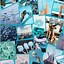 Image result for Aesthetic Blue Carolina Wallpaper Collage