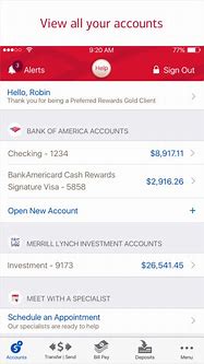 Image result for Bank of America Mobile App