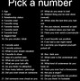 Image result for Pick a Number for Teen