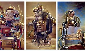 Image result for Robot Monkey Butler