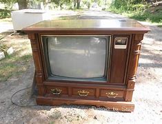 Image result for Old Fashioned TV Console