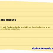 Image result for andantesco