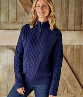 Image result for Navy Blue Zip Up Sweater for Girls