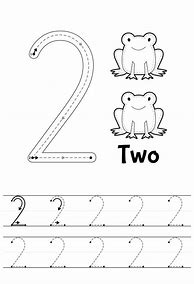 Image result for Number 2 Preschool Coloring Worksheets