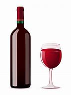 Image result for Wine Bottle and Glass Vector